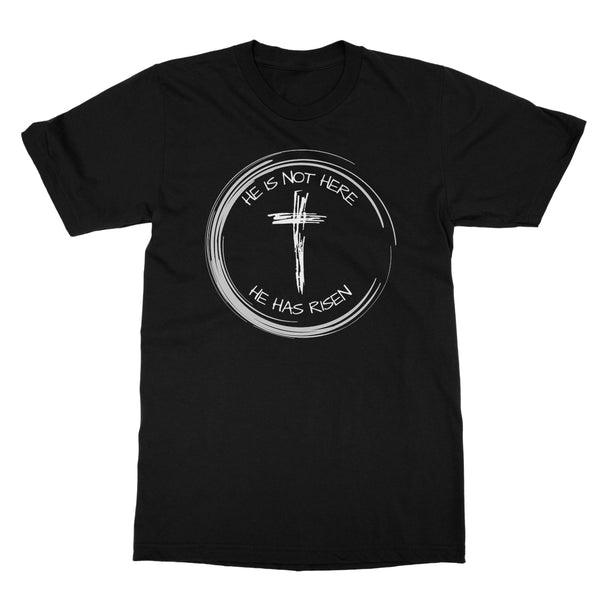 He has risen! Softstyle T-Shirt